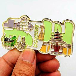 風景旅游景區福建廈門鍍金紀念幣 創意景點鼓浪嶼鍍金硬幣紀念章 歷史價格詳細信息