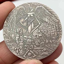 流浪幣警犬黃銅舊銀紀念章 魔術銅銀硬幣紀念幣工藝把玩幣 歷史價格詳細信息