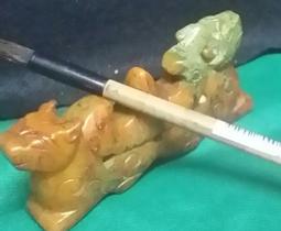 蟠龍筆山 青花瓷 13ｘ2.5 x 5cm  單個價 歷史價格詳細信息