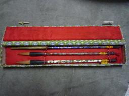 雙馬牌3支盒裝打包，特制兔毫，花苑新秀，70年代極品純紫毫，硬毫，回流老湖筆，手工刻字，刻字精美，牛角頂牛角-1782 歷史價格詳細信息