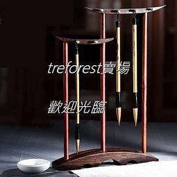 筆掛筆架12針雞翅木紅木毛筆掛筆擱木筆架書法文房四寶古德筆莊 歷史價格詳細信息