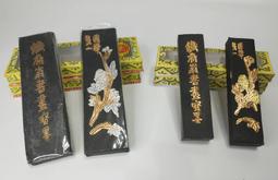 細品胡開文特價[青墨  龍鳳翔舞  千秋光]盒裝   松煙墨墨條 歷史價格詳細信息