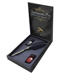 蒸汽龐克風西洋羽毛筆書寫組｜Steampunk Pen,餽贈親友最佳獨特禮品【左西購物網】 歷史價格詳細信息