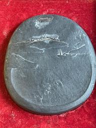 安徽歙硯《高山流水》天然原石硯臺書法繪畫老坑精品文房四寶禮品 歷史價格詳細信息