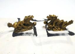 銅製 雙龍拜塔 1尺3用 1尺6用 馨牌 仿金牌 歷史價格詳細信息