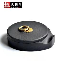歙硯原石水波紋篆刻定制書法閒章名字成人文房四寶天然硯臺蓋章 歷史價格詳細信息