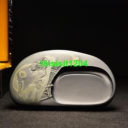 高檔珍藏禮品國家非遺純手工雕刻/經典長方素硯/天然原石老坑精品羅紋螺紋歙硯端硯書法專用磨墨文房四寶硯臺 歷史價格詳細信息