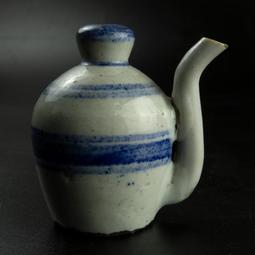 #水盂#明代文房老瓷器青花水盂水丞，文房第五寶，造型古拙樸實29571 歷史價格詳細信息