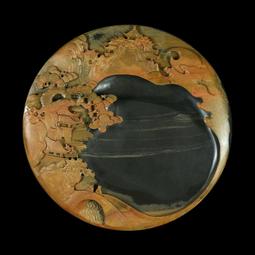 孤品/國家非物質文化遺產 安徽歙硯/雲紋硯/正宗老坑眉紋小楷硯臺 歷史價格詳細信息