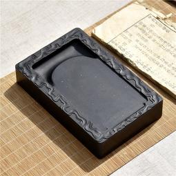 8寸原石歙硯硯錦繡江南文房四寶大硯安徽天然原石水波紋端硯 歷史價格詳細信息