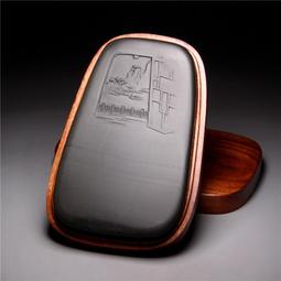 硯臺名師歙硯/壽桃硯/原石精品老坑黑龍尾兼龍尾硯端硯素硯禮品硯 歷史價格詳細信息