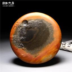 國家非遺精品歙硯 掌中寶 仿宋三足硯抄經硯小楷硯臺文房四寶 歷史價格詳細信息