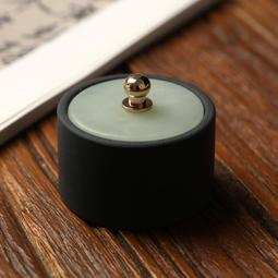 精品歙硯掌中寶把玩件天然原石黑龍尾掛件學生書法專用小楷硯小硯臺墨碟墨池墨碗磨盤文房四寶用品套裝 歷史價格詳細信息