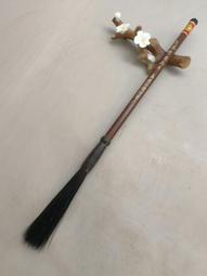 紫毫筆  善璉湖筆 [送花]八九十年代老筆，紫毫難得，老筆質量不錯-4626 歷史價格詳細信息