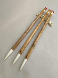 山羊牌金獸牌等4支打包，精品大中玉竹，70年代老湖筆，小長峰，細光峰純羊毫，手工刻字，牛角頂，純動物毛無尼龍-755 歷史價格詳細信息