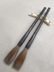 80年代狼毫老湖筆10支打包，山羊牌 精制小蘭竹，純動物毛無尼龍。出峰:2.5cm，口徑:6.3mm，紫毫加-530 歷史價格詳細信息