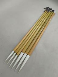 90年代出口純狼齊筆，極品駝骨景泰藍筆桿，北尾純狼毫，3支包裝，80年代高定款小長峰純狼毫，純動物毛無尼龍。-920 歷史價格詳細信息