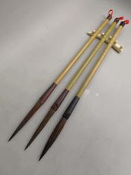 老宣筆2支打包，陳德森先生專用筆，80年代極品硬毫，兼毫大長峰，吳德尖贈。高定款回流2支打包，牛角斗，十分難-1928 歷史價格詳細信息