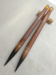 雙馬牌3支盒裝打包，特制兔毫，花苑新秀，70年代極品純紫毫，硬毫，回流老湖筆，手工刻字，刻字精美，牛角頂牛角-1782 歷史價格詳細信息