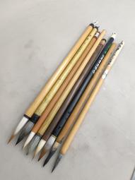 80年代極品硬毫4支打包，長峰斗筆，雙馬牌，雙鶴牌，山羊牌，紅太陽牌。其中兩支牛角斗，兩支紅木筆桿，用料扎實-1911 歷史價格詳細信息