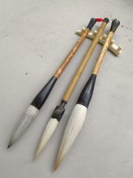 80年代凈純三相羊毫京提，高定款小長峰，極品細光峰純羊毫2支打包，牛角斗牛角頂，毛質細膩，極其軟糯，做工精細-677 歷史價格詳細信息