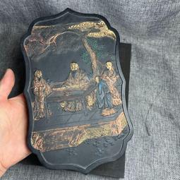 撫琴仕女圖工筆人物畫國畫卷軸畫絲綢掛畫條幅裝飾畫茶樓酒店壁畫 歷史價格詳細信息