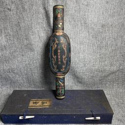 90年代，筋紋菊葉壺，墨綠泥。花貨大品，350毫升左右，高建15318 歷史價格詳細信息