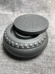 石鼓硯，精品歙硯文房四寶硯臺天然原石【精品歙硯】石鼓硯，硯做石鼓形，器型古樸大氣典雅，線條流暢挺拔，環以石渠-3741 歷史價格詳細信息