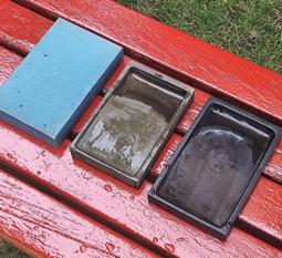 日本硯臺，兩塊，一塊石頭的，有一點小的磕碰，不影響使用，一塊12165 歷史價格詳細信息