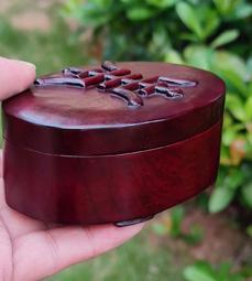 日本茶盒，日本木盒，應該是杉木，自帶木香，一木整挖，原盒原證，全品老物，直徑109，高度60，低勿議。-5759 歷史價格詳細信息