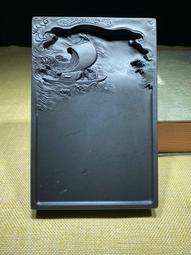 歙硯修水光板石金玉滿堂硯臺 實用收藏精品硯臺尺寸：16*11*2.8cm 包裝：無-6766 歷史價格詳細信息