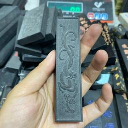 績溪胡開文盞煙級別桐油頂煙墨精品，頂珠光板，9錢，重約28克，作品級別高貨油煙，下墨絲滑流暢，磨口黑亮細膩，-6609 歷史價格詳細信息