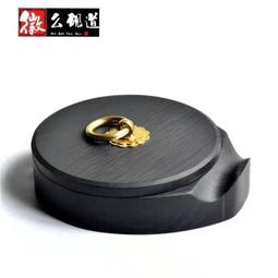 歙硯原石水波紋篆刻定制書法閒章名字成人文房四寶天然硯臺蓋章 歷史價格詳細信息