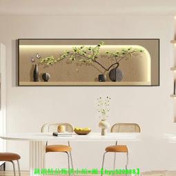 禪意山水掛畫中式卷軸掛畫書法絲綢畫酒店壁畫辦公室茶樓掛畫已裱 歷史價格詳細信息