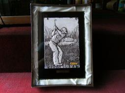 琑琅山陶坊 高爾夫球 人物 手工 陶板 掛飾-9 書畫 掛畫 壁飾 擺飾 收藏 藝術品 藝品 禮品 送禮 鶯歌 陶瓷 歷史價格詳細信息