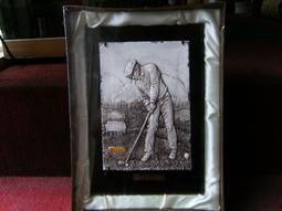 琑琅山陶坊 高爾夫球 人物 手工 陶板 掛飾-9 書畫 掛畫 壁飾 擺飾 收藏 藝術品 藝品 禮品 送禮 鶯歌 陶瓷 歷史價格詳細信息