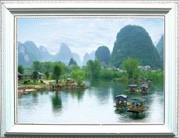 3D立體画 含框一幅原價:2500元 破盤價:1600元 画尺寸60*80公分 高清立體 風景画 歷史價格詳細信息