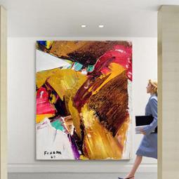 C - R - A - Z - Y - T - O - W - N　抽象藝術油畫掛畫 客廳沙發牆抽象畫 飯店工作室裝飾畫 歷史價格詳細信息