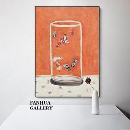 C - R - A - Z - Y - T - O - W - N　金藍色抽象藝術橫幅掛畫客廳餐廳大尺寸掛畫設計師裝飾畫 歷史價格詳細信息