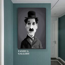 C - R - A - Z - Y - T - O - W - N　黑白寫意風景裝飾掛畫新中式簡約掛畫客廳樣品屋三聯掛畫 歷史價格詳細信息