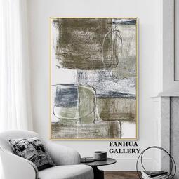 C - R - A - Z - Y - T - O - W - N　抽象藝術油畫掛畫 客廳沙發牆抽象畫 飯店工作室裝飾畫 歷史價格詳細信息