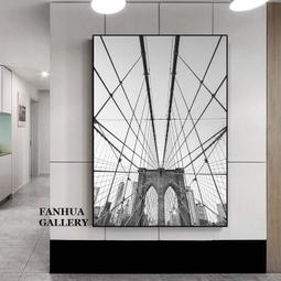 C - R - A - Z - Y - T - O - W - N　黑白寫意風景裝飾掛畫新中式簡約掛畫客廳樣品屋三聯掛畫 歷史價格詳細信息