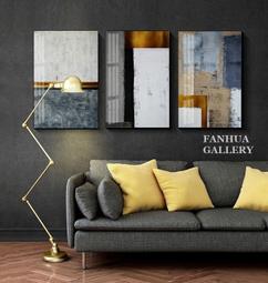 C - R - A - Z - Y - T - O - W - N　金色流沙線條時尚抽象裝飾畫過道玄關走廊大氣巨幅藝術畫 歷史價格詳細信息