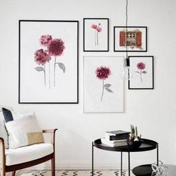 北歐壁畫三聯組合沙發背景牆客廳裝飾畫簡約風景溫馨簡歐掛畫 歷史價格詳細信息