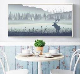 飯廳餐廳裝飾畫北歐ins掛畫床頭畫廚房客廳組合畫沙發背景牆壁畫 歷史價格詳細信息