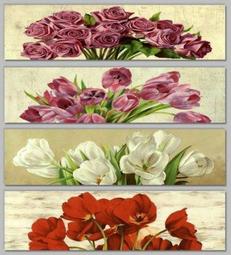 ART。DECO 歐式裝飾畫美式鄉村北歐抽象拼圖古典老花紋藝術床頭雙聯掛畫(多款可選) 歷史價格詳細信息