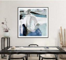 ART。DECO 抽象裝飾畫油畫北歐現代簡約客廳壁畫書房餐廳酒店玄關三聯掛畫(3款可選) 歷史價格詳細信息