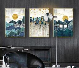 ART。DECO 風景雪國裝飾畫歐式建築白雪山脈壁畫相框北歐簡約客廳有框組合畫微裝潢掛畫英文裝飾畫民宿裝飾掛畫 歷史價格詳細信息