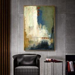 ART。DECO 現代裝飾畫復古懷舊動物花手繪油畫波普抽象酒吧ktv實木框 歷史價格詳細信息