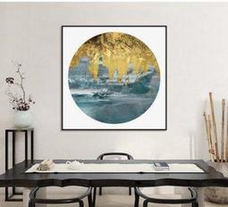 ART。DECO 現代抽象水彩畫 簡約現代客廳裝飾畫 臥室壁畫餐廳玄關無框畫(3款可選) 歷史價格詳細信息